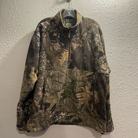 Cabela’s Fleece 1/4 zip soft/ pull over jacket - Picture 1 of 3